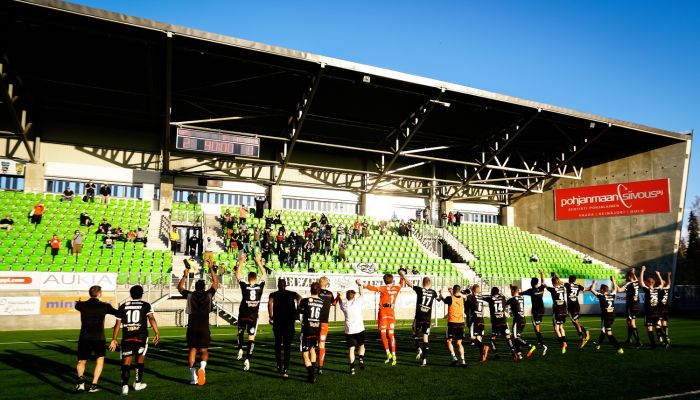 DT-SPORT 8600-FB jalkapallon tulostaulu Vaasan Lemonsoft stadionilla