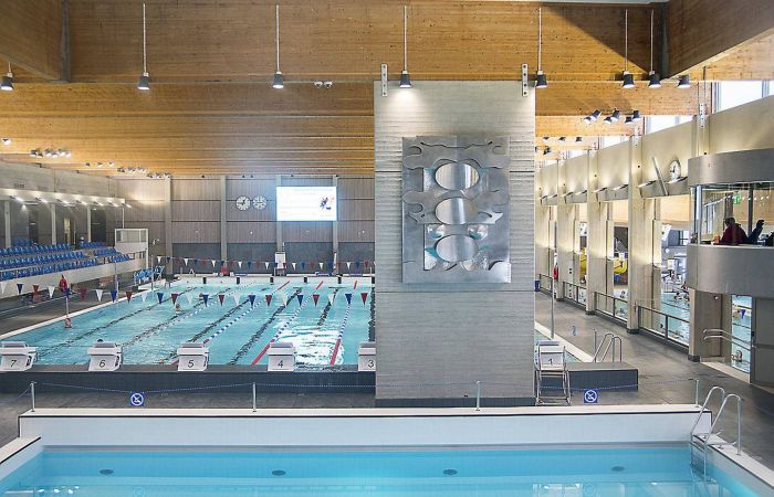 DT-SPORT VIDEO PRO LED-screen in Hämeenlinna swimming hall
