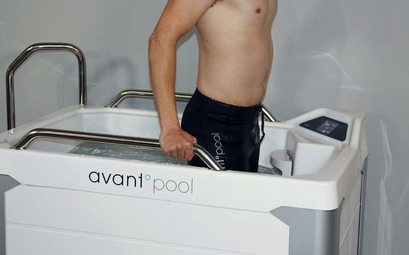 Avantopoolin kylmäallas auttaa urheilusuorituksesta palautumiseen