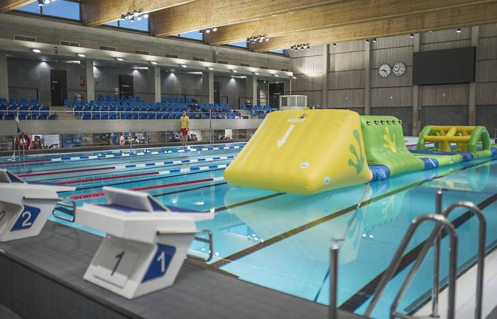 DT-SPORT VIDEO PRO LED-screen in Hämeenlinna swimming hall