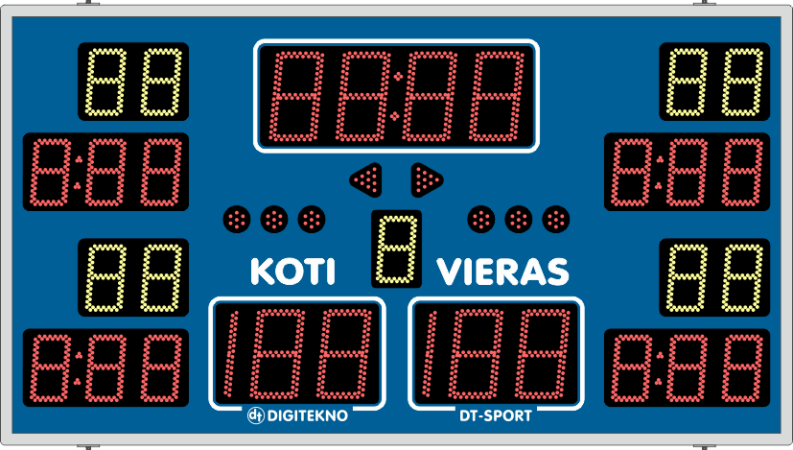 DT-SPORT 8202B floorball scoreboard