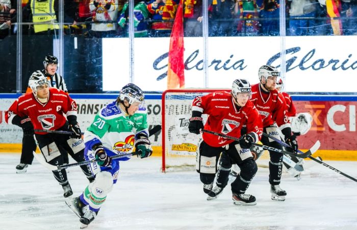 DT-SPORT VIDEO PRO LED mainosnäyttöjärjestelmä Joensuun jäähallissa