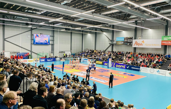 DT-SPORT VIDEO PRO LED-screen tulostaulujärjestelmä Akaa areenalla