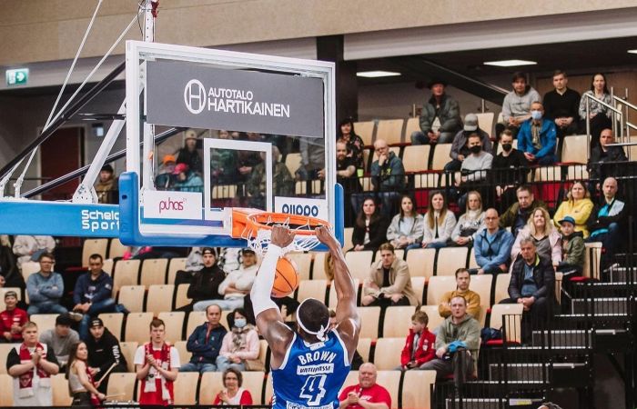 DT-SPORT 4-sided shot clock in Motonet Arena, Joensuu