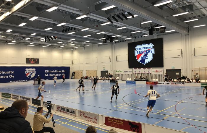 DT-SPORT VIDEO PRO LED screen scoreboard system in Jokirinne Learning Center